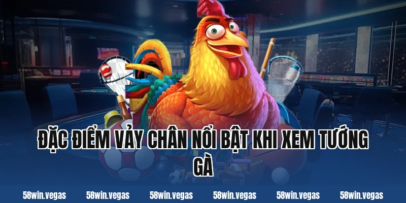 Đặc điểm vảy chân nổi bật khi xem tướng gà