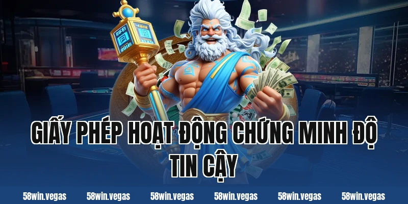 Giấy phép hoạt động chứng minh độ tin cậy