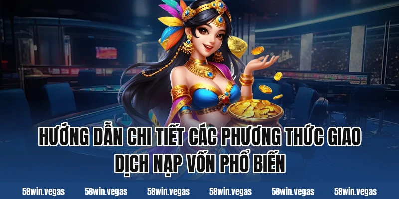 Hướng dẫn chi tiết các phương thức giao dịch nạp vốn phổ biến