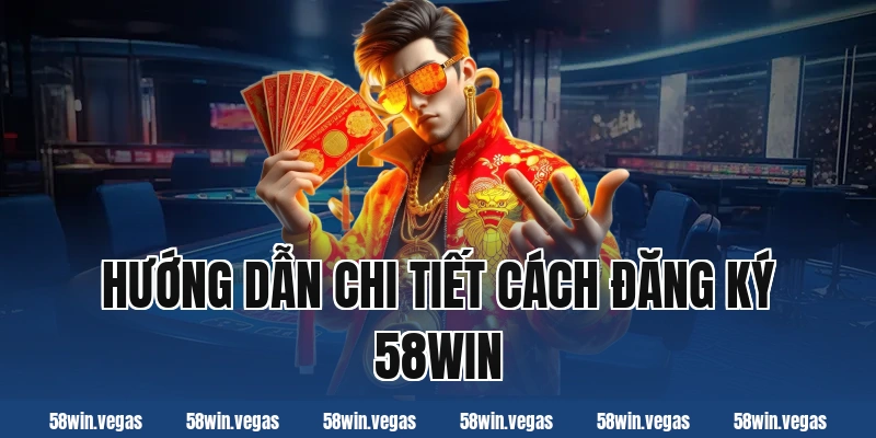 Hướng dẫn chi tiết cách đăng ký 58win