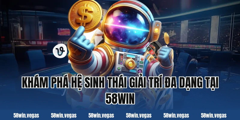 Khám phá hệ sinh thái giải trí đa dạng tại 58WIN