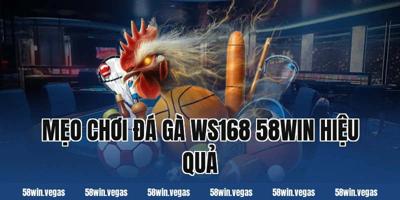 Mẹo chơi đá gà WS168 58win hiệu quả
