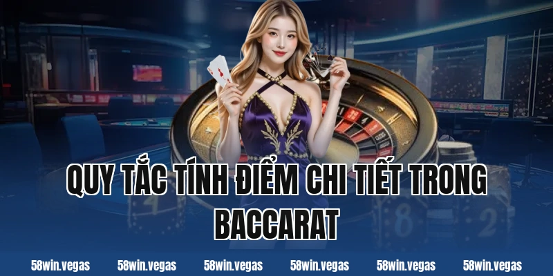 Quy tắc tính điểm chi tiết trong baccarat
