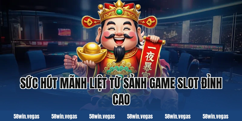 Sức Hút Mãnh Liệt Từ Sảnh Game Slot Đỉnh Cao